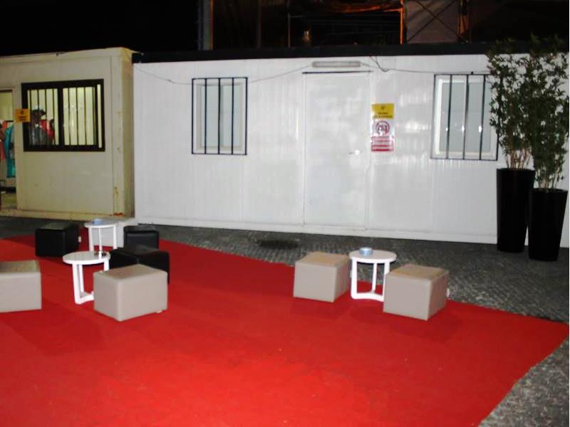 Camarim com área de lazer